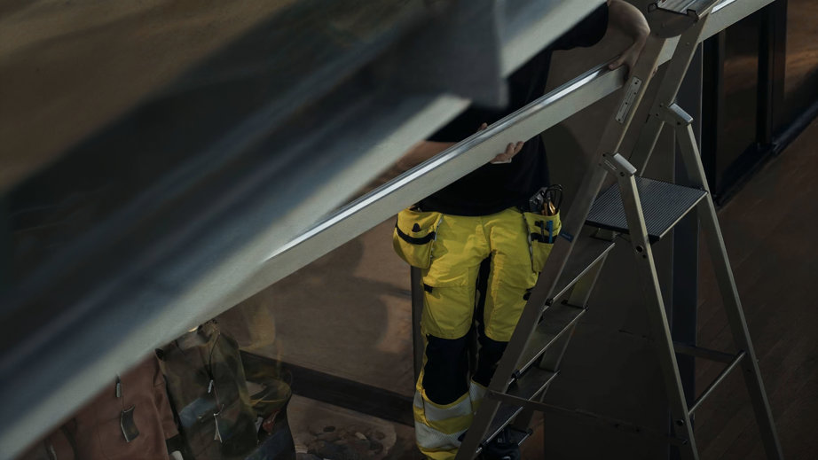 The luminaires are taken back to Fagerhult to be disassembled for recycling.