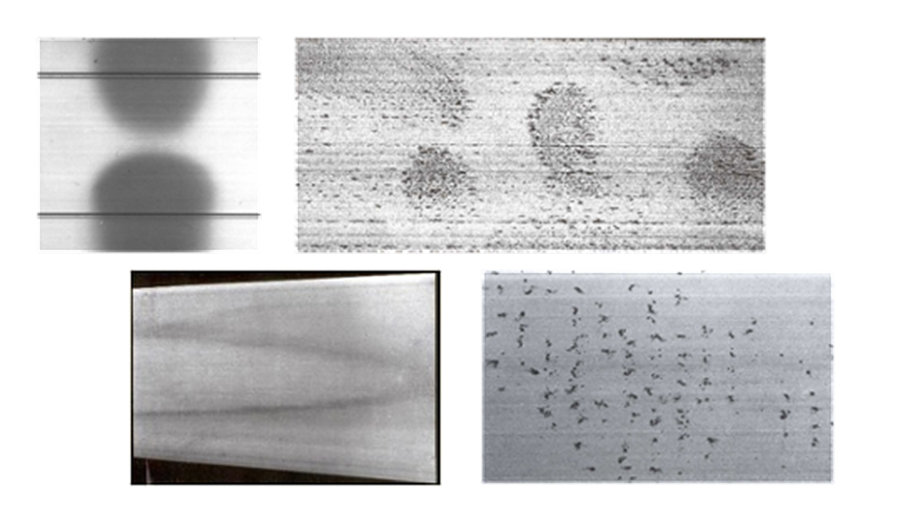 a few pieces of paper